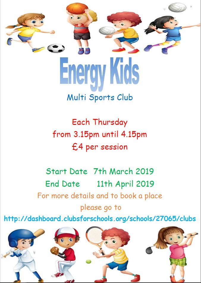 Energy Kids – Multi Sports Club